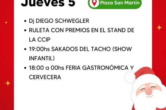 jueves 5 de diciembre