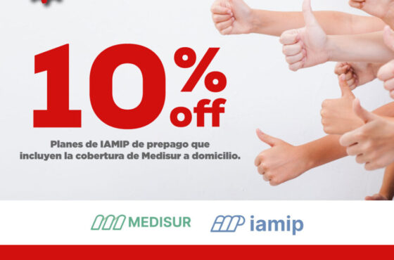 10% de descuento en planes IAMIP para socios de la CCIP