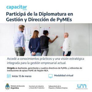 Inscripciones a la Diplomatura Universitaria en Gestión y Dirección de PyMEs