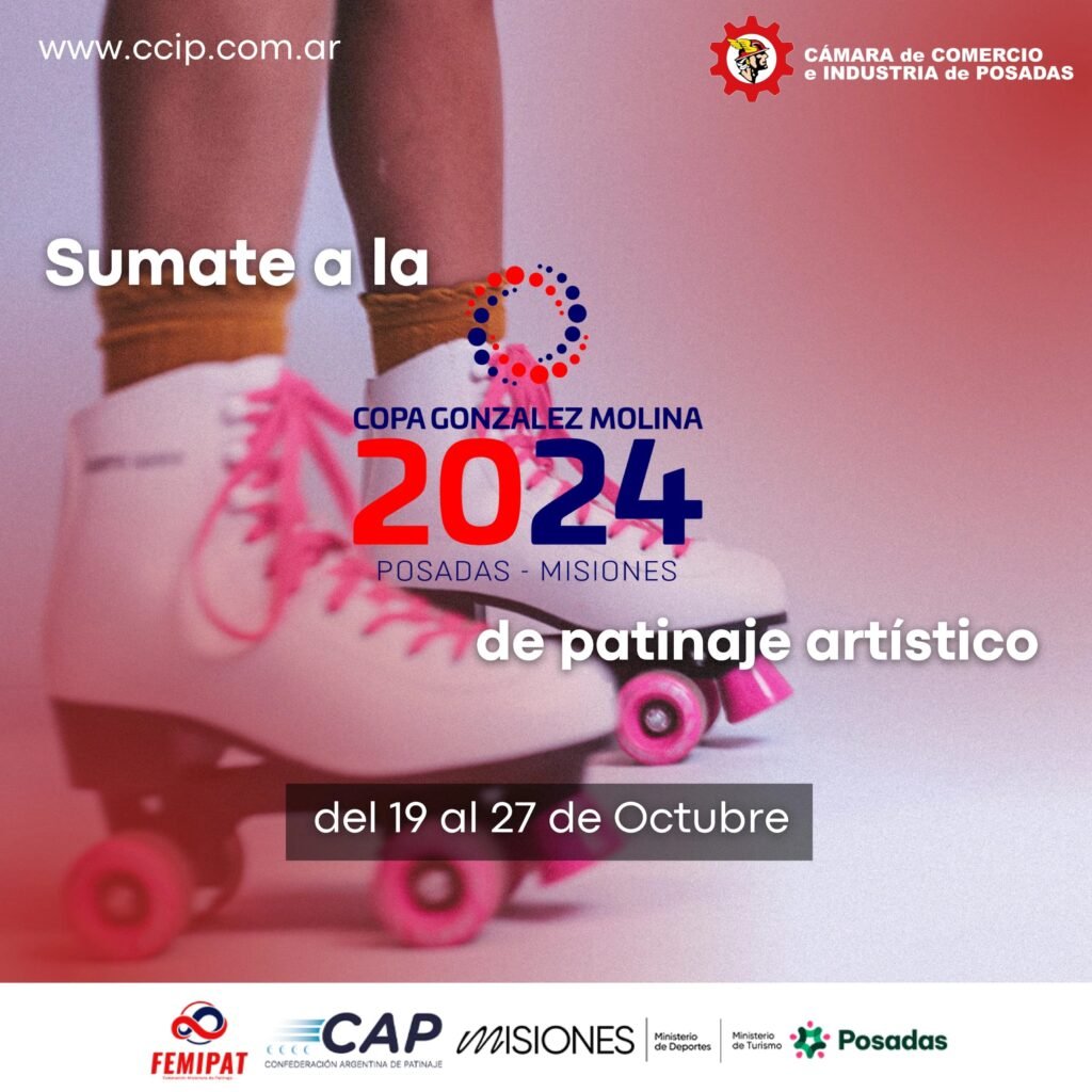 Sumate al Campeonato Nacional de Patinaje Artístico Copa González Molina 2024