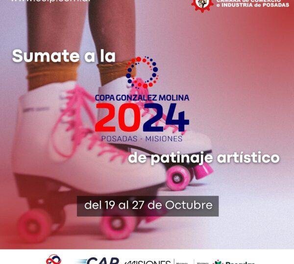Sumate al Campeonato Nacional de Patinaje Artístico Copa González Molina 2024