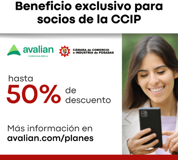 Accede a cobertura médica con hasta un 50% de descuento: Exclusivo para socios de la CCIP