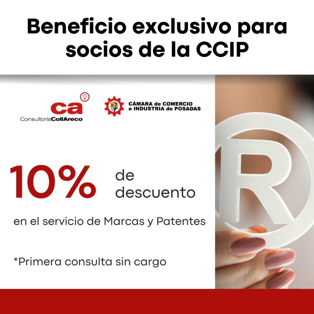 Protege tu marca con Consultoría CollAreco: Beneficio exclusivo para socios de la CCIP
