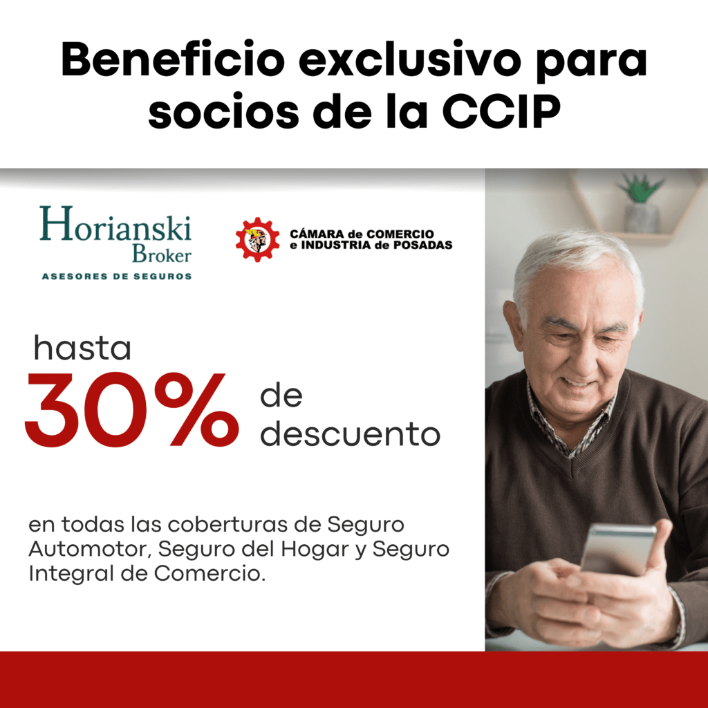 Optimización de costos en seguros con Horianski Broker: Beneficio exclusivo para socios de la CCIP