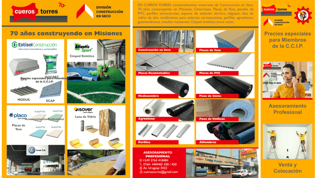 Cueros Torres Construcción en Seco