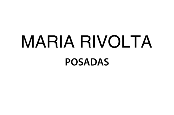 MARIA RIVOLTA POSADAS