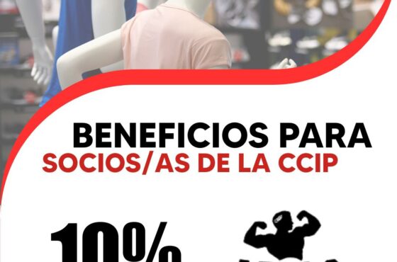 BENEFICIOS EN APOLO DEPORTES PARA SOCIOS/AS DE LA CCIP