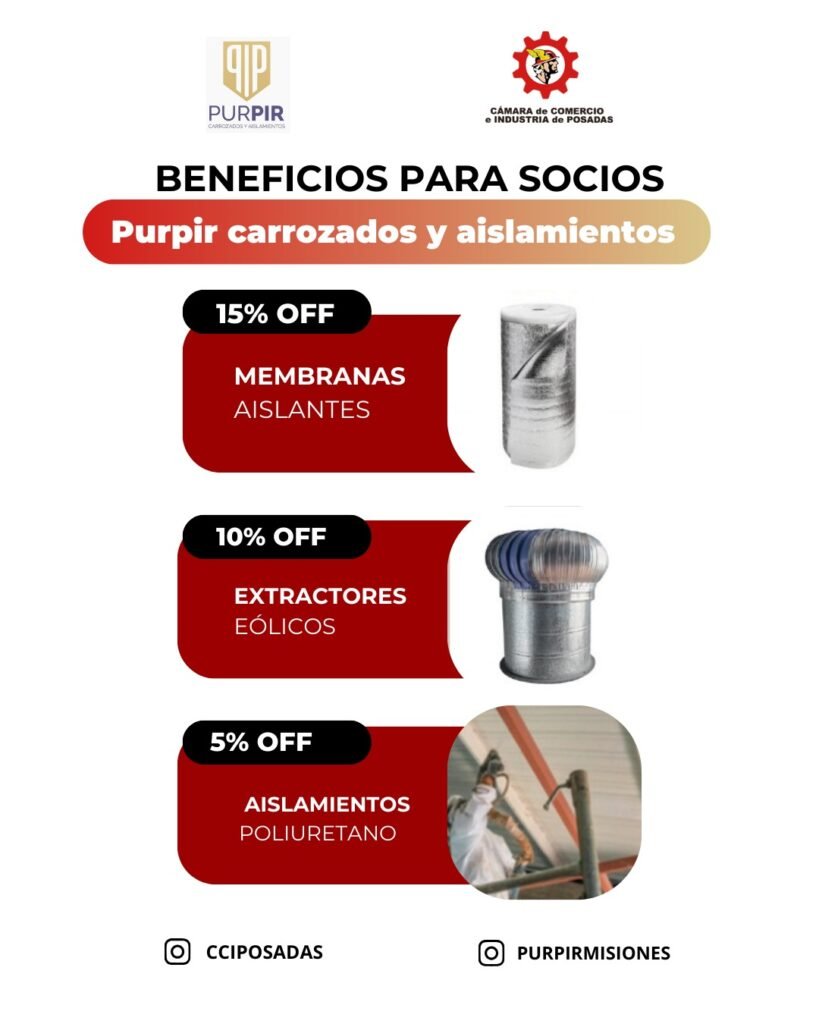 Beneficios especiales en soluciones de aislamiento – PurPir