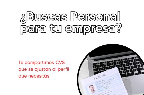 Asistencia en búsqueda de personal para empresas socias