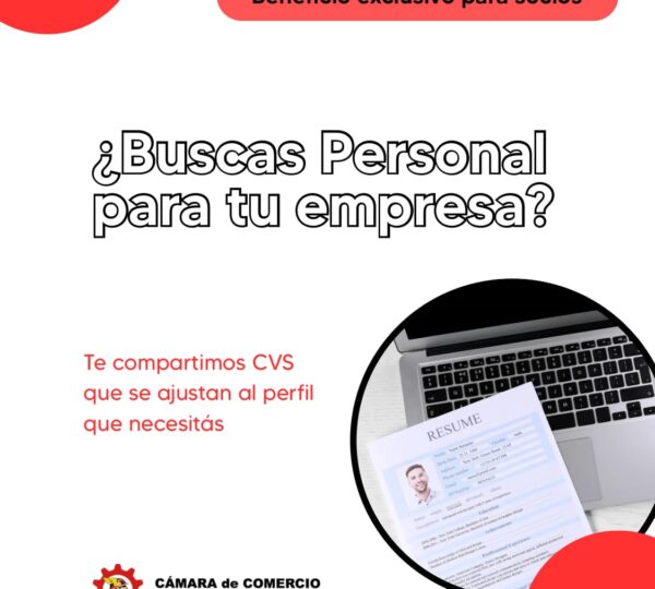 Asistencia en búsqueda de personal para empresas socias