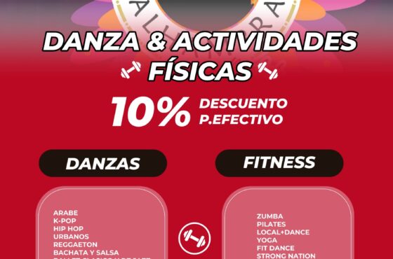 Descuento en Danza y Actividades Físicas – Complejo Alhambra