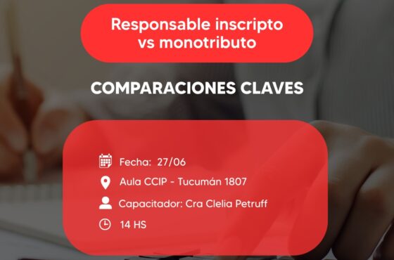 Responsable Inscripto vs. Monotributo: comparaciones claves