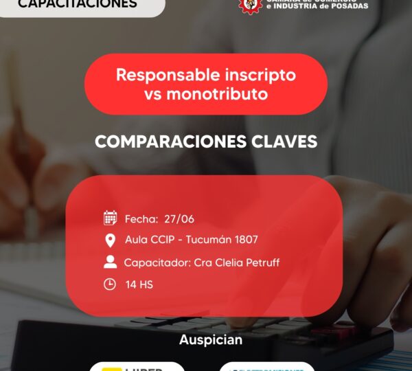 Responsable Inscripto vs. Monotributo: comparaciones claves