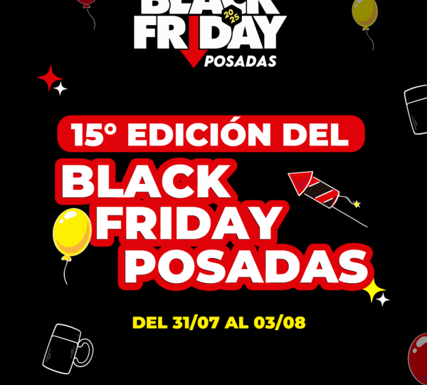 La Cámara de Comercio e Industria de Posadas presenta la 15° edición del Black Friday