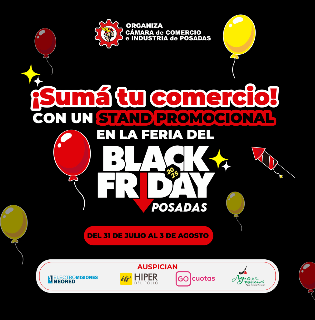 Sé parte de la 15° edición del Black Friday Posadas