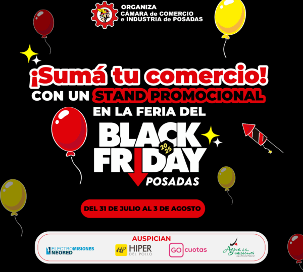Sé parte de la 15° edición del Black Friday Posadas