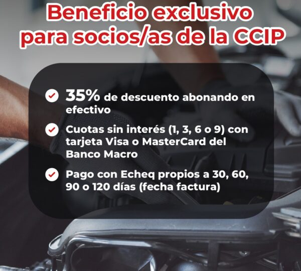 ¡Nuevo beneficio exclusivo para la comunidad CCIP!