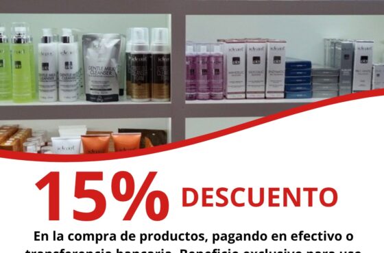 Aprovechá un 15% OFF en productos Idraet Beauty
