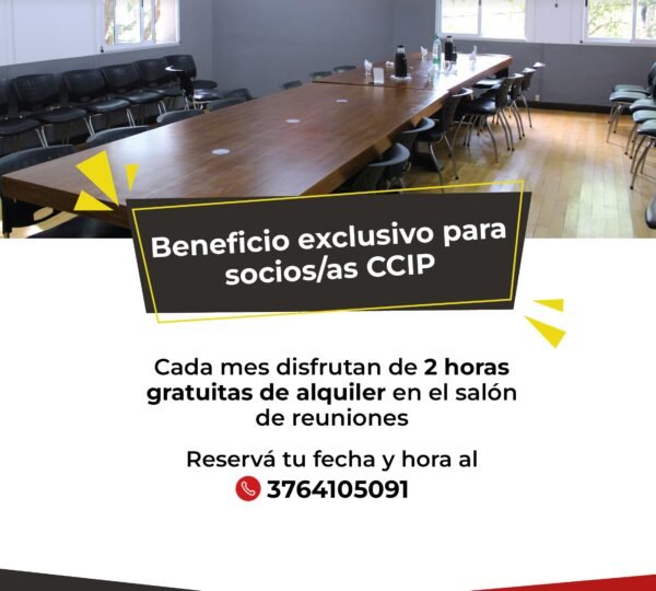 Beneficio exclusivo para nuestra comunidad