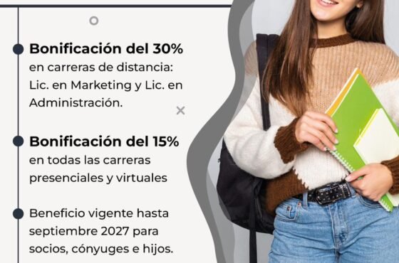 Beneficios y descuento en la Universidad Gastón Dachary 👇🏻